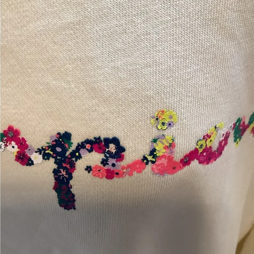 CHAMPIAN FLORAL SWEATSHIRT NWOT MULTI COLOR SIZE LARGE